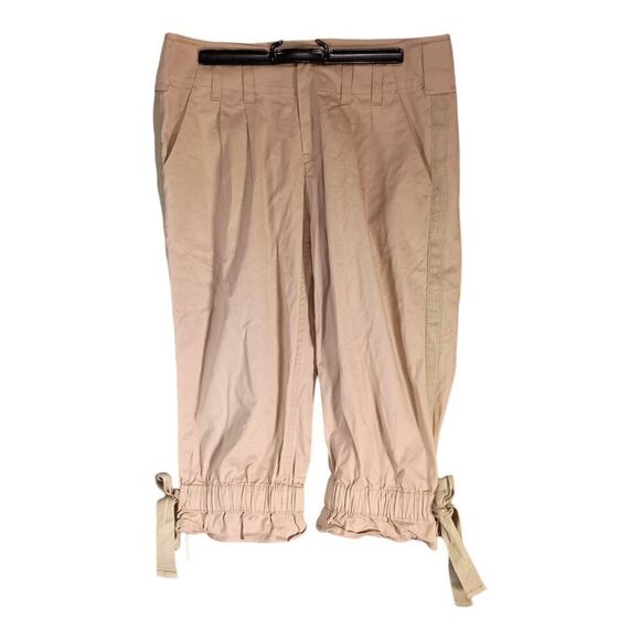 Jill Stuart Capris Pants Tan Beige Women's 0/US 28 - Picture 1 of 3